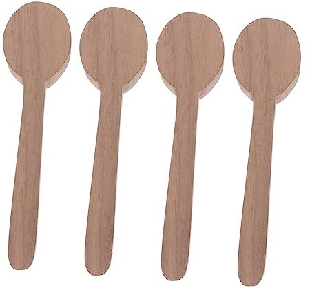CIMAXIC 4stücke Unfertige Holzschaufeln Für Diy Bastellöffel Löffelherstellungsmaterialien Löffelschnitzmaterialien Schnitzen