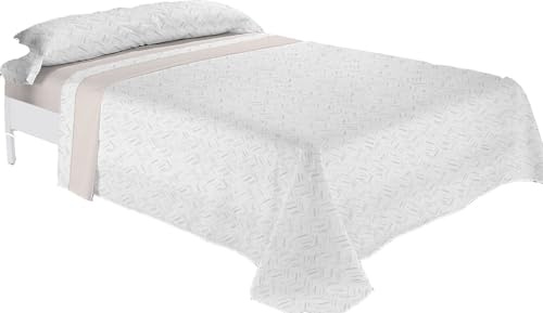 Montse Interiors, S.L. Juego de sábanas sedalina en Tacto Seda o visón térmica 220gr (Rialto, para Cama de 135x190/200)