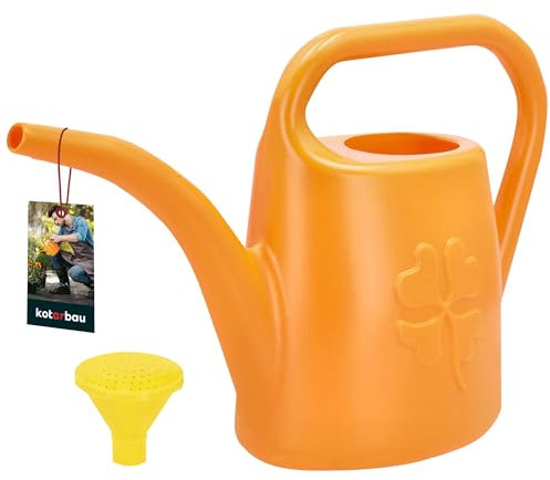 KOTARBAU® Gießkanne 1,8 L aus Kunststoff mit Brause zum Gießen von Pflanzen