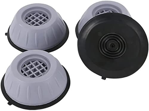 Greendhat Replaceable Parts - 4 Pieces of Drum Washing Machine Silent Rubber Feet, Heightened Base Fixing Bracket Accessories Home appliances