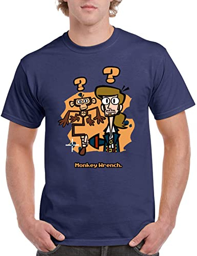the Fan Tee Camiseta de Hombre Videojuegos Island Monkey Retro 009 XL