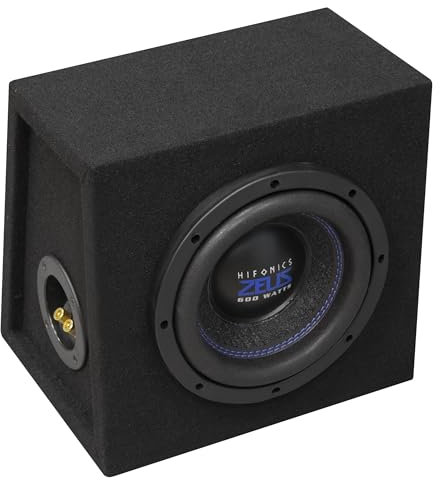 Hifonics Zeus ZXS-8S Caisson de basses passif 20 cm 600 W (RMS : 300 W)
