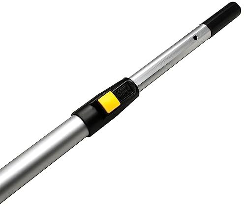 La zappa Asta telescopica 3 mt in alluminio con bloccaggio a molla ø 25 mm per segaccio