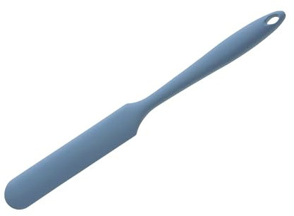 Wiltshire Silicone Palette Knife, Baking Spatula, Spreading & Smoothing Icing, Jar Scraper, Heat-Resistant Utensil, Non-Stick, Non-Scratch, Petrol Blue, 24x2.5x1cm