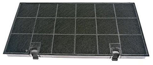 Whirlpool 484000008580 Filtro accesorio para campana de estufa - Accesorio para chimenea (Filtro, Negro, Carbono, Espuma, De plástico, Whirlpool, 435 mm, 217 mm)