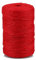 jijAcraft Cordel Yute Cuerda de Yute Rojo de 100M para Decoración, Manualidades, Bricolaje, Envoltura de Regalos, Jardinería