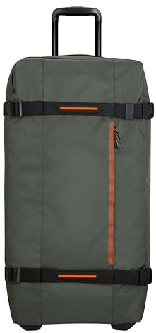 American Tourister Urban Track Bolsa de viaje con 2 ruedas, 78,5 cm, 116 L, verde (caqui oscuro)
