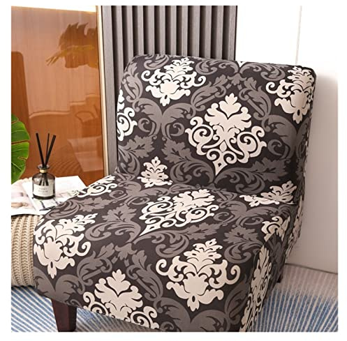 AQIGR Cocktailsessel Bezug ohne Armlehne Sesselbezug Stretch Sofabezug Sesselschoner Universal Sessel-Überwürfe Waschbar,für Wohnzimmer Hotel (Color : #27, Size : 2 Stücke)