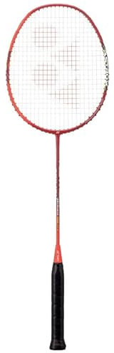 Yonex Astrox 01 Ability Badmintonschläger (Rot, 4UG5) besaitet