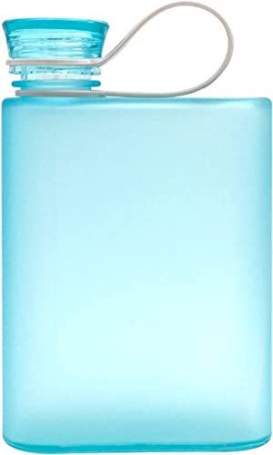 SAROSI Wasserflasche für Sport A5 Pappbecher Flasche Flachwasserflasche Flachmann Buch Tragbarer Papierblock Wasserflasche Flachgetränkekessel Nachhaltige Wasserflasche (Color : Purple, Size : 380ml)