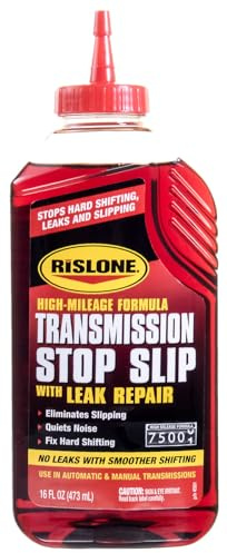 Rislone High Mileage Transmission Stop Slip with Leak Repair, 16.9 oz