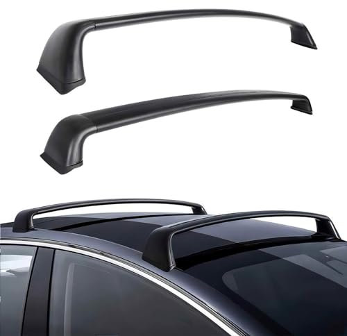 ZYAURA Auto Dachträger für Tesla Model 3 2017-2023,Aluminium Relingträger Gepackträger Dachgepäckablage Dach-Querstangenhalter Auto Zubehör