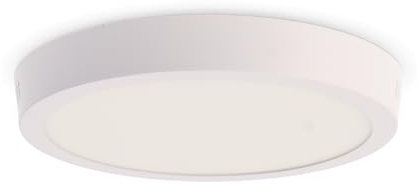 M Ledme - Panneau de surface Slim Series 20W, 2000lm, lumière chaude (3000k). Plafonnier d'intérieur IP20. Idéal pour salle de bain, cuisine, chambre. Facile à installer, LM5245.