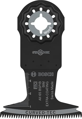 Bosch 5x Lama per taglio dal pieno PRO AII 65 BSPIB | per Legno duro, Pannelli rivestiti in plastica, Larghezza 65 mm, Professional Accessorio Utensile multifunzione