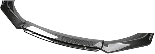 zjxmnb Auto Frontspoiler Lippe für Audi A5 Cabriolet B8 2009-2016, Frontstoßstange Lippe Protector Splitter Diffusor Chin Spoiler Body Kit Zubehör,Carbon Fiber Exterior
