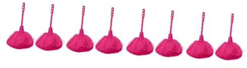 Healeved 8pezzi Duster Con Manico Per Pulizia Di Mobili Utensile Per La Pulizia Domestica Per Casa Auto e Ufficio