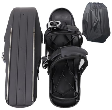Mini Skis de neige pour enfants et adultes - Chaussures de ski multifonctionnelles réglables | Short lumineux pour les sports de plein air dans le climat hivernal