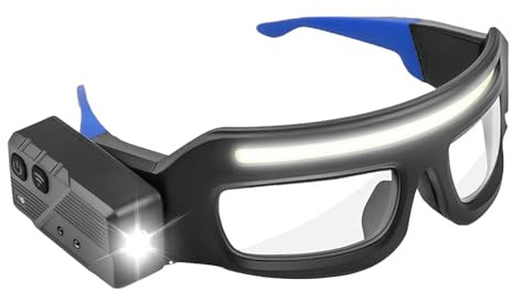 Lunettes de sécurité de travail – 16,3 x 8,9 x 6,9 cm Lunettes de protection anti-buée de type C pour soudage, design de protection avec bouclier léger, sports d'équitation, aventures en plein air