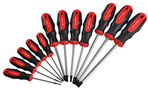 Sicherheit Torx unverletzlich der Schraubenzieher T6 - T45 12pc Tricks magnetische