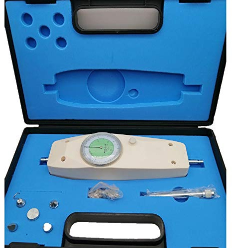 MeterTo NLB-20 Analog Push Pull Gauge Force Gauge, Max load: 20N/ 4.4LB, Min load: 2N/ 0.4LB, Load graduation value: 0.1N/ 0.04LB