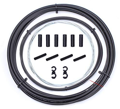 CYCEARTH Grund Universal Bremse/Shift Schaltwerk Kabel Gehäuse Rohre Für Berg MTB Road Sram Shimano Bike Fahrrad Getriebe Vorne hinten Innen Außen Ersatz Draht Set (Shift Cable Kit)