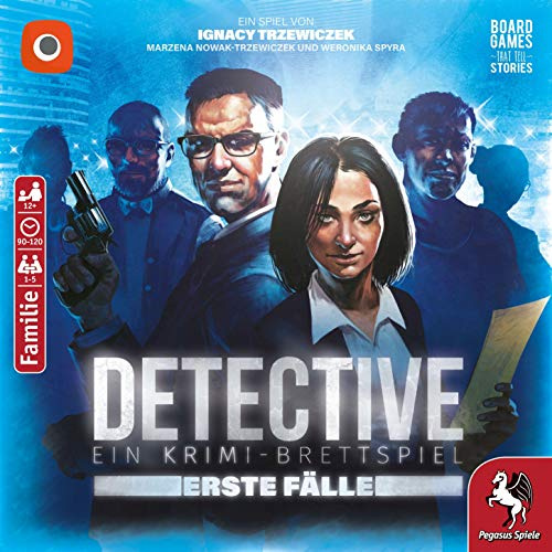 Pegasus Spiele 57512G - Detective: Erste Fälle (Portal Games)
