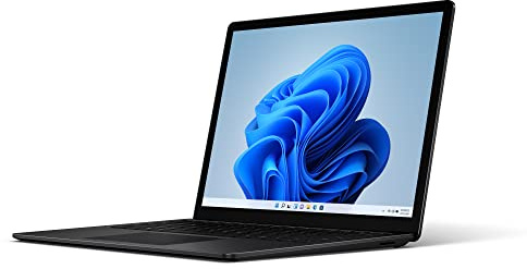 Microsoft Surface Laptop 4 - Ordinateur Portable (Windows 11, écran tactile 13.5, Processeur Intel Core i5, 8 Go RAM, 512 Go SSD, Clavier Français AZERTY) - Noir, finition métal