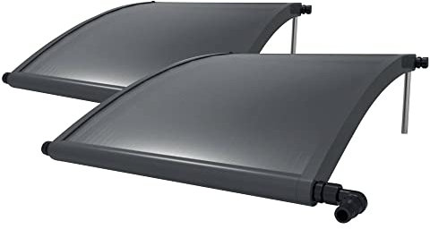 Planet Pool Solarkollektor Standard 2er Set 80x120cm/0,8m² inkl. Anschlussstücke