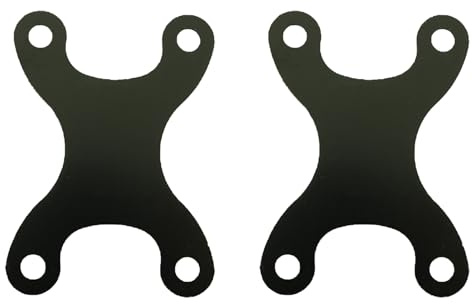 YTgilo 1 Pair Skateboard Longboard Anti Sag Screw Washers Fixing Trucks to Prevent Sagging Accessories Skateboard Deck X Shaped Anti Sag Washers Board Anti Sag Washers