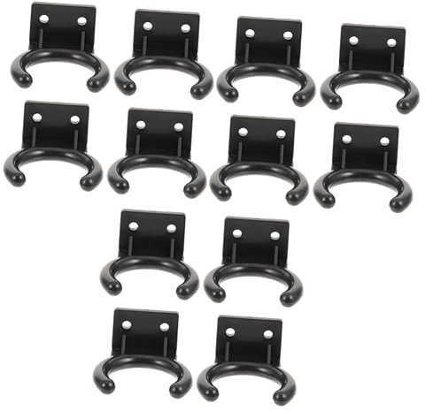 OFFSCH 12pcs Microphone Wall Hook Ktv Mic Holder Wall-mounted Microphone Arm for Recording Mic Hanger