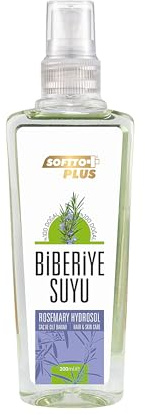 Softto+Plus Romero Tonic – Fortalece el cabello y refresca la piel, 200 ml