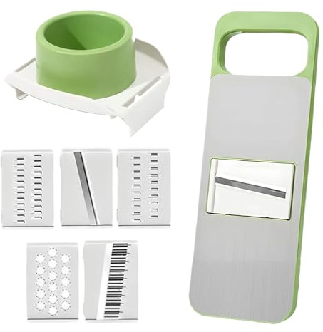 Affettacibo - Affettaverdure Tritaverdure Affettacipolle | Sbucciatore Frutta Tritatutto per Cucina per Verdura Frutta Cipolla Cavolo Cetriolo