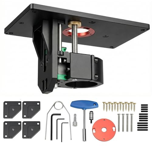 Oberfräsenhebetisch,router lift für Holzbearbeitung für KleineTrimmmaschinen | Router lift,Router Tisch Lift Kit,frästisch für oberfräse,router lift oberfräse für Holzbearbeitung für Kleine Trimmmaschinen