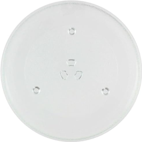 HSDK Universal Microwave Turntable Glass Plate – 360mm Diameter with 6 Fixers for Secure Fit