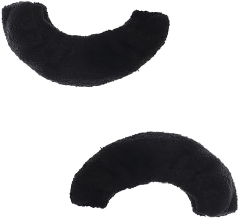 MAGICLULU Coperture per Lame da Hockey Resistenti Rivestimento Assorbente Anti-ruggine, Protezioni Elastiche per Pattini da Ghiaccio Artistici e Hockey, Set 1 Paio Nero per Uso Sportivo
