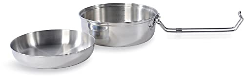 Tatonka Scout Set – Set di pentole in acciaio inox o anche ciotola/piatto