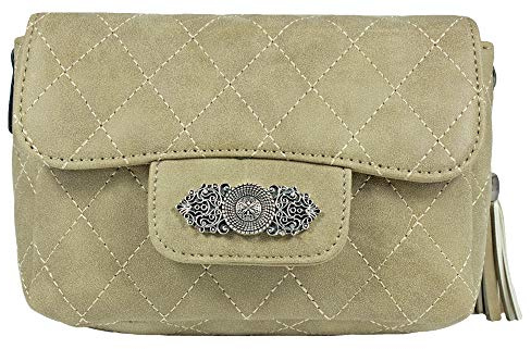 Trachtenland - Gesteppte Handtasche Alessia - Umhängetasche zu Dirndl Oktoberfest Hochzeit Trachten