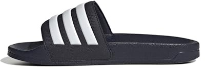 adidas Unisex Adilette Shower Slides, Legend Ink / Cloud White, 12 UK