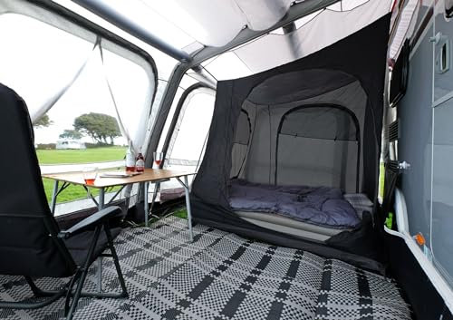 Vango Caravan Awning Bedroom Midnight - BR002 - Midnight fabric Peace and Privacy