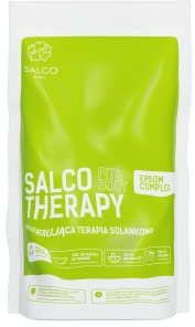 Salco badsalt Sport Fit & Body – 1 kg. Regenererande solebad Epsom Complex med epsomsalt för idrottare och sportiga aktiva människor