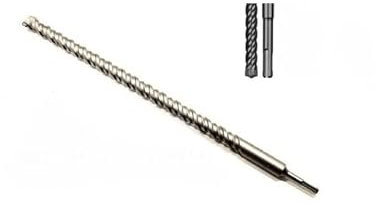 Punta da muro per trapano 80 CM X Ø 20 mm con attacco SDS PLUS punta per forare calcestruzzo mattoni pietra per lavoratori professionisti elettricisti fai da te