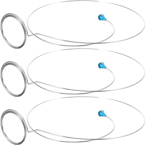 3 Pcs Magnifier Loupe Holder Watchmakers Jewellers Eyeglass Holder Head Band Wire Loupe Lens Headband for Watch Repair Accessories