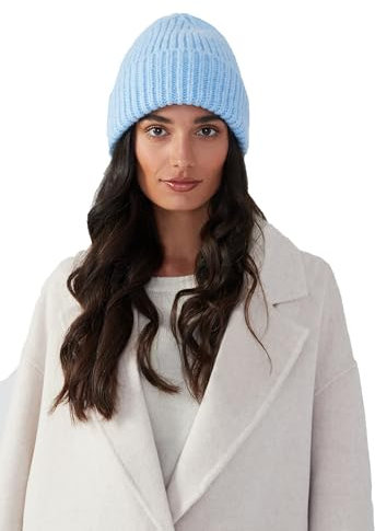 Style & Republic Damen Mütze-Beanie - deine kuschelige Wintermütze für stilvolle Herbst- & Winter-Momente - Blau