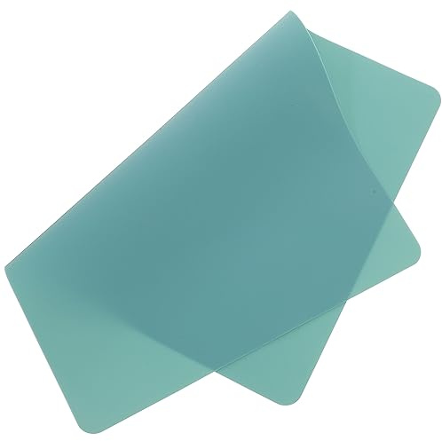 PLAFOPE Hochtemperaturbeständiges Silikon Gummi Dichtungsmaterial Backmatte Schreibunterlage Diy Bastelmatte Rutschfest Hitzebeständig Vielseitig Zuschneidbar