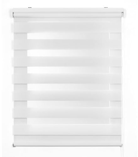 STORESDECO Doppelrollo mit Bohren 160H x 150B cm für Fenster & Türen - Zuverlässiger Lichtschutz & Sichtschutz - Kindersichere Rollos für Fenster mit Bohren & Einfacher Montage - Made in Europe