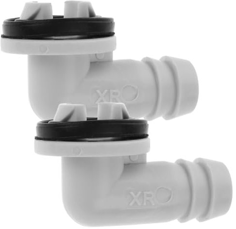 Luxshiny 2pcs Drain Hose Plugs for Air Conditioners Distance Buckles Plastic Ac Drain Fitting Adapter