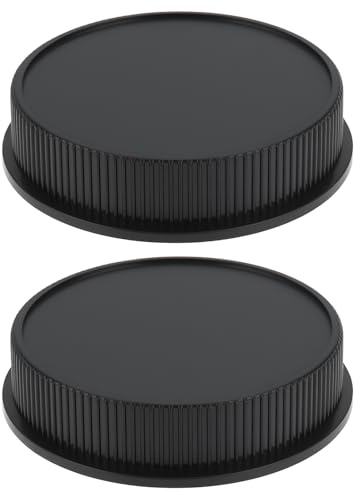 Create idea Objektivrückdeckel, 2 Stück, kompatibel mit Leica L/T Mount | Passend für TL2, passend für CL, passend für SL2 S1, passend für Sigma FP