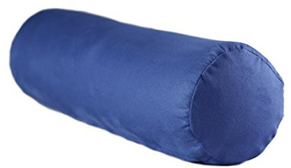 Nackenrolle aus supersoftem Visco-Schaumstoff, Ihr Begleiter auf Reisen, Nackenkissen, Nackenstütze, Nackenstützkissen, Schlummerrolle, Nackenkissen 40 cm (Hellblau)