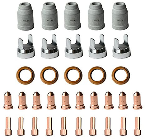 Plasmaschneider Verschleißteile PT-100 - Ersatzteile - Zubehör Set - 35 Teile - VECTOR WELDING
