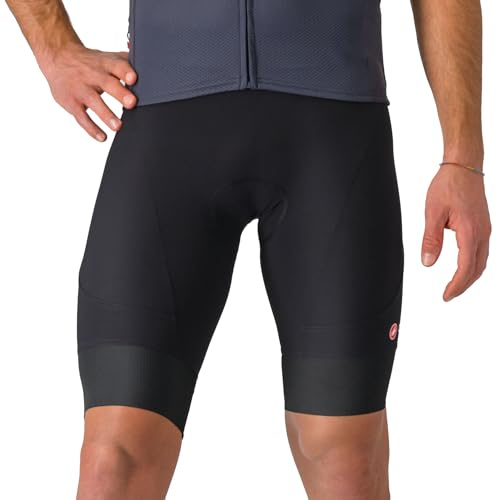 CASTELLI Cycling Endurance 3 Short for Road and Gravel Biking l Cycling - Black - X-Small